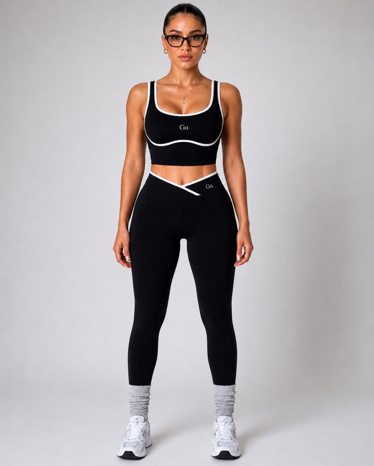 Ensemble Goddess Active Noir – Sculptant & Premium
