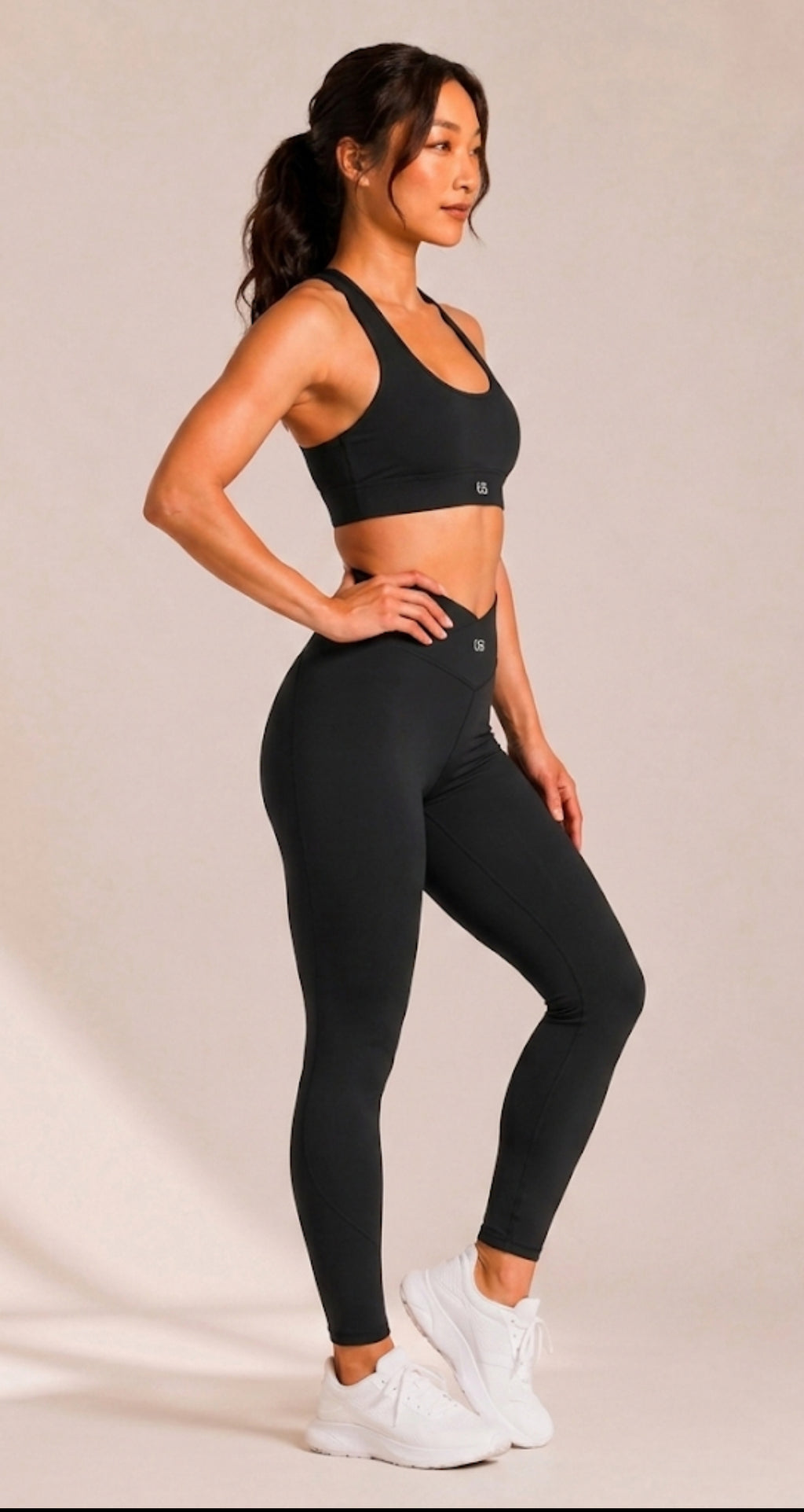 Legging Héra en fente latérale, zéro transparence même en mouvement