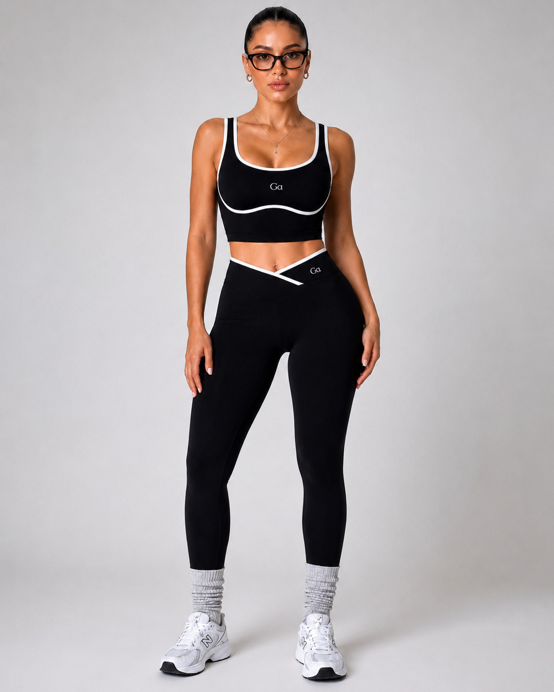 Ensemble Goddess Active Noir – Sculptant & Premium