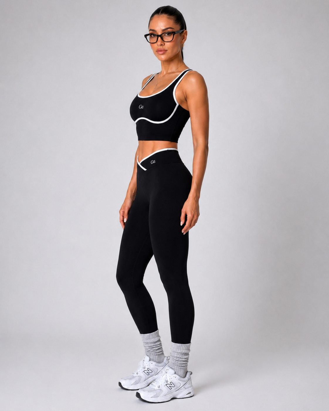 Ensemble Goddess Active Noir – Sculptant & Premium